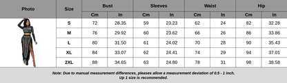 Iron Drill Mesh Perspective Dress