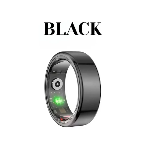Smart Ring Fitness Tracker – Heart Rate, Blood Oxygen & Sleep Monitor for iOS & Android